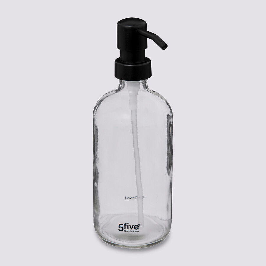 Distributeur de savon 450ml, transparent 