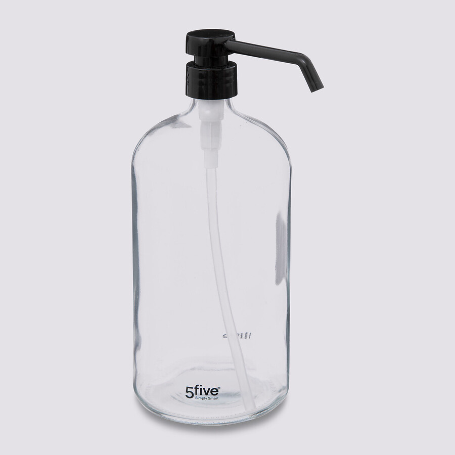 Distributeur de savon 1l, transparent 