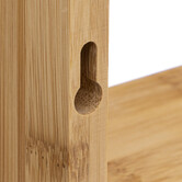 3 étagères murales, bambou Fixy