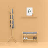 Porte-manteaux 8 crochets Blackbamboo