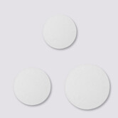 3 films alimentaires ronds réutilisables 