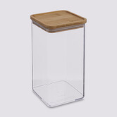 Boîte de conservation carrée couvercle bambou, 1,5l Eske