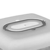 Boîte à gateau carré 33x36cm, plastique 