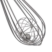 Fouet à boule, inox 