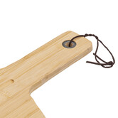 Planche à découper pizza avec roulette, 37cm Bambou