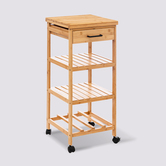 Desserte 3 niveaux moyen modèle, bambou Linha