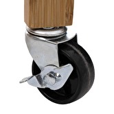 Desserte grand modèle 2 tiroirs, bambou Linha