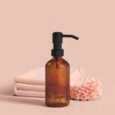 Distributeur de savon 250ml, marron 