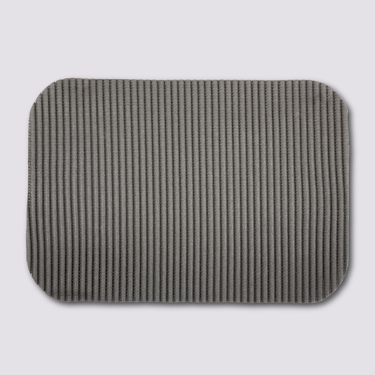 Tapis de vaisselle microfibre 32x44,5cm, gris