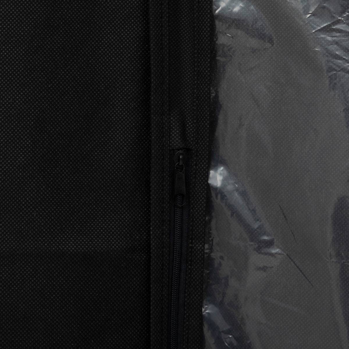 Lot de 2 housses vêtements grand modèle, noir Dressy