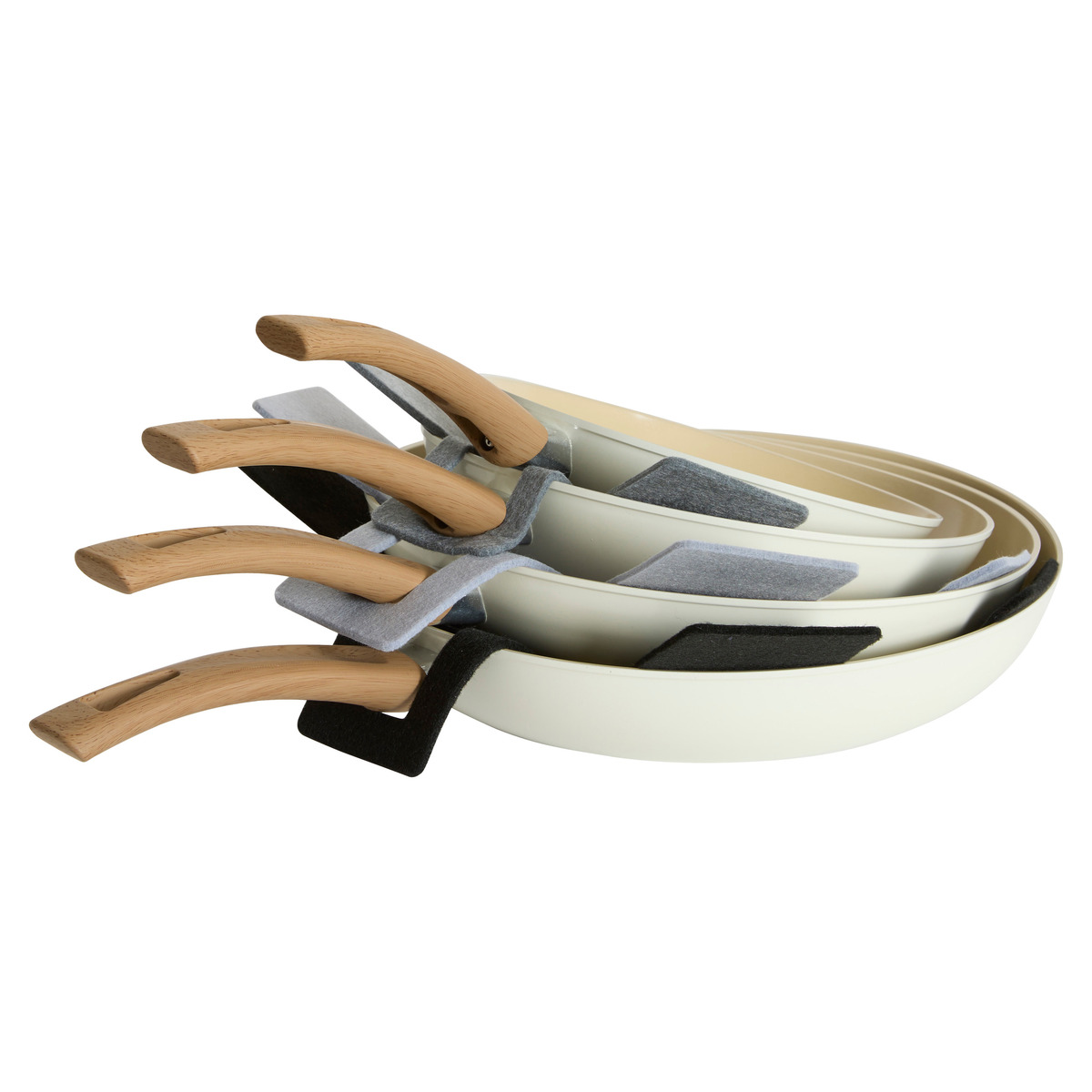 2 protections anti-rayures, gris/rouge