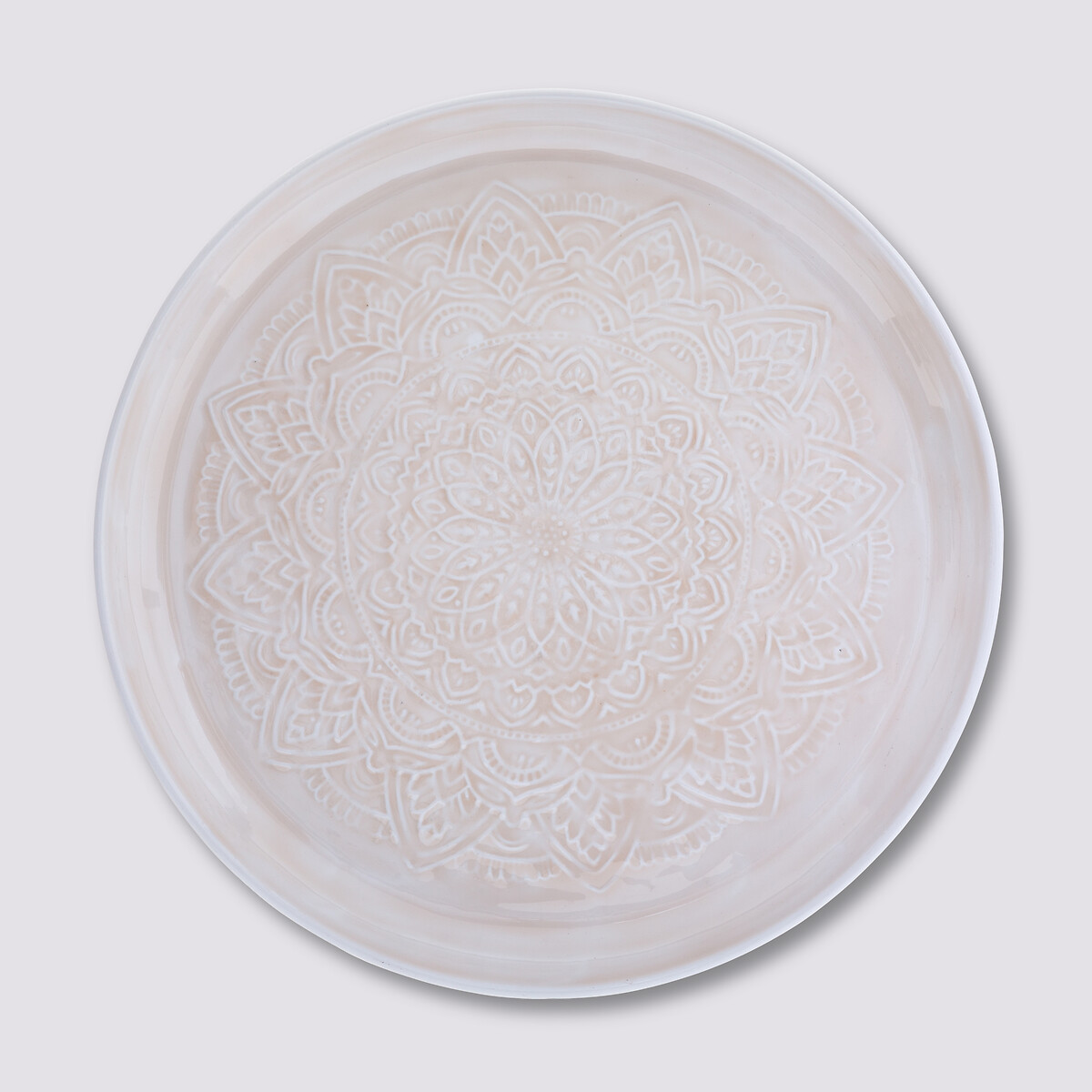 Plateau rond métal 41 cm 