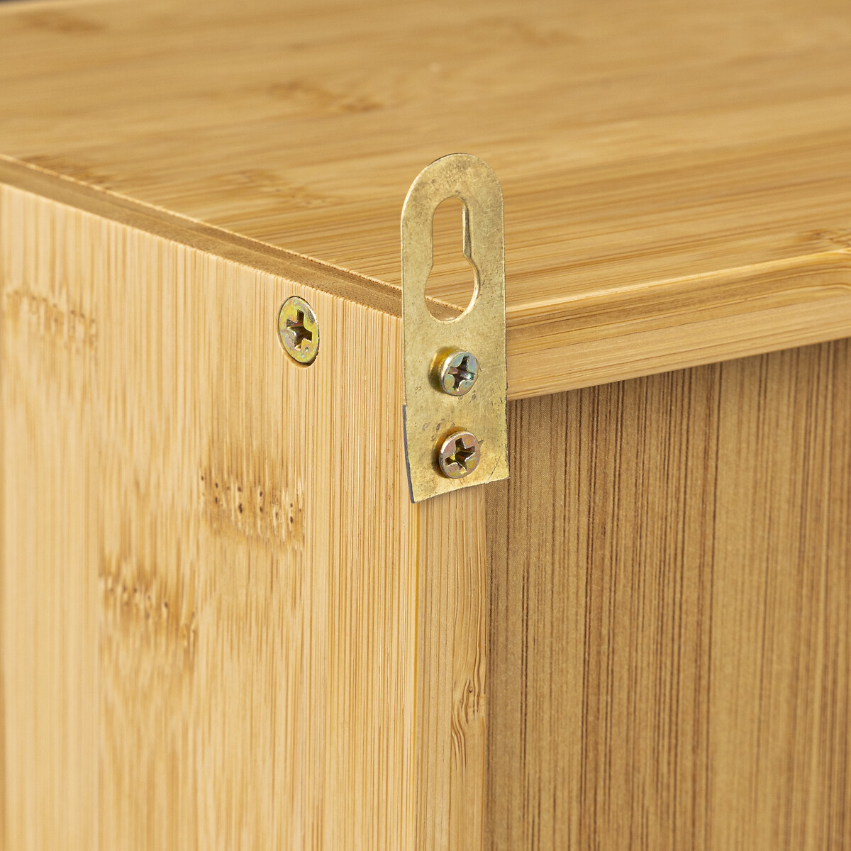 Meuble haut avec miroir, bambou Lab'n modul