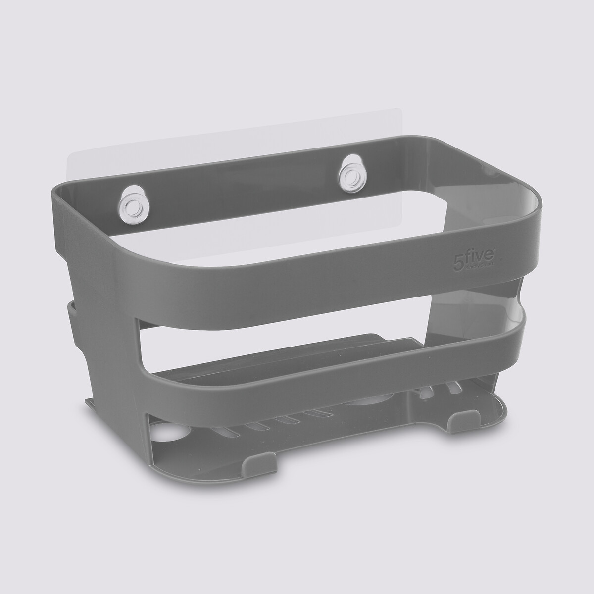 Étagère à ventouses, gris Bath'n store