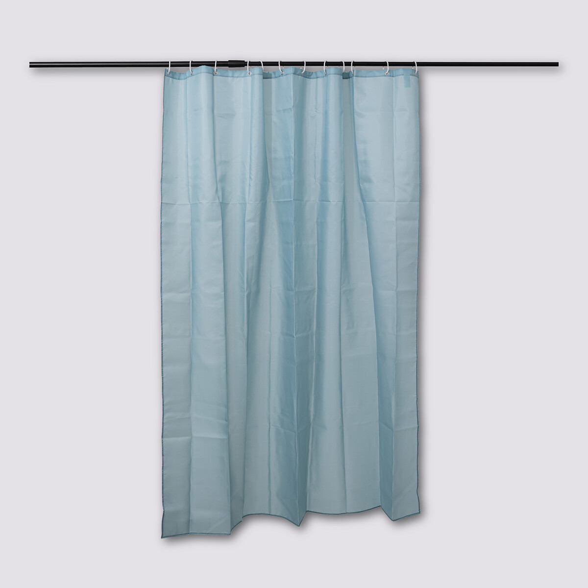Rideau de douche 180x200cm, bleu artic Colorama
