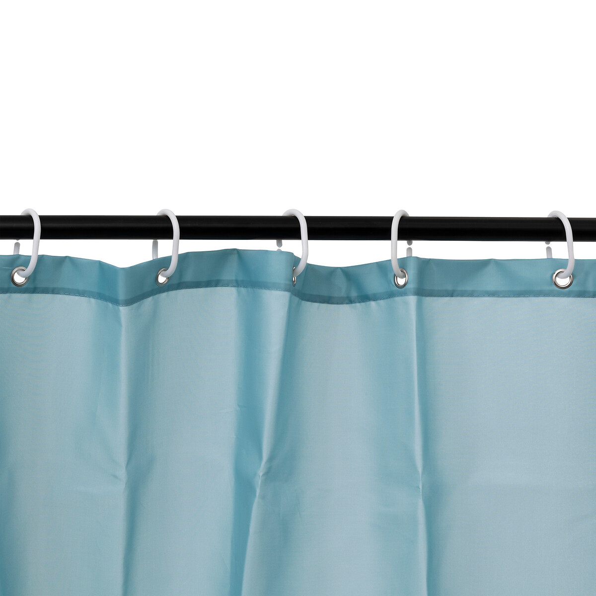 Rideau de douche 180x200cm, bleu artic Colorama