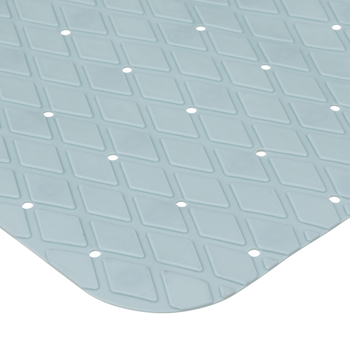 Tapis anti-dérapant 75x35cm, bleu artic Colorama