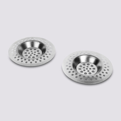 Lot de 2 grilles d'évier 