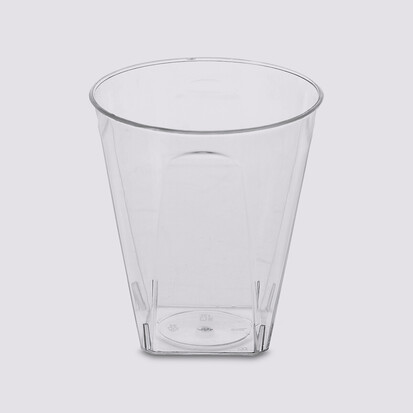 20 verrines facettes, plastique 