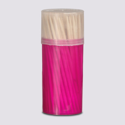 4 boîtes 100 cure-dents bambou 