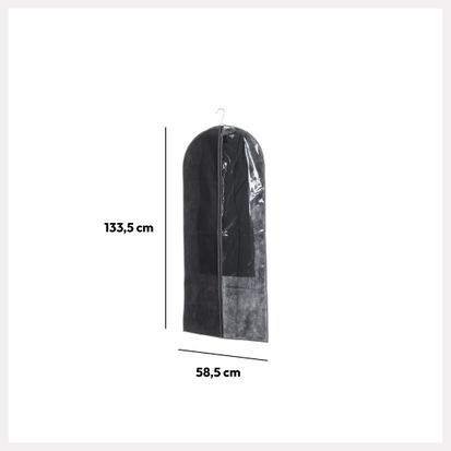 Housse vêtements grand modèle, noir Dressy