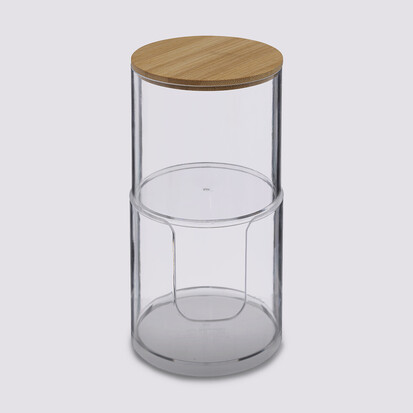 Distributeur de cotons-tiges et cotons Selena bambou