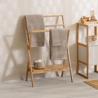 Porte-serviettes 1 étagère, bambou Lab'n modul