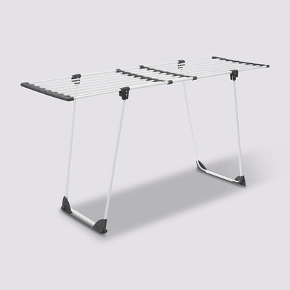 Étendoir à linge pliant tubes extensibles 17m Sinaï