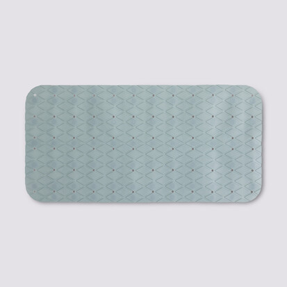 Tapis anti-dérapant 75x35cm, bleu artic Colorama