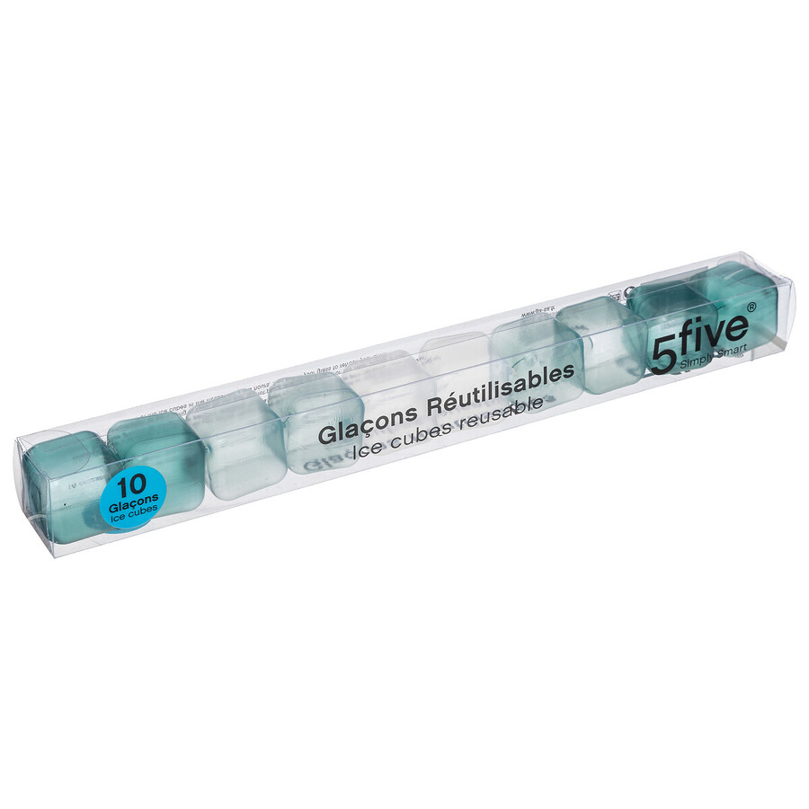 Lot de 10 glacons réutilisables 