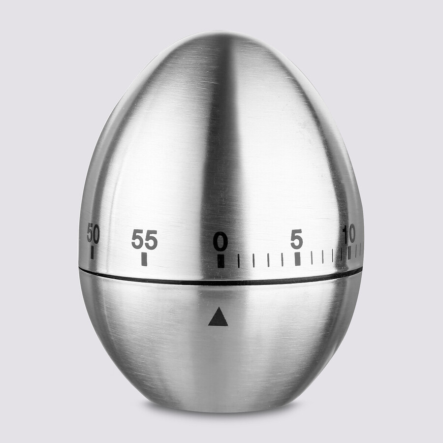 Minuteur œuf, inox 