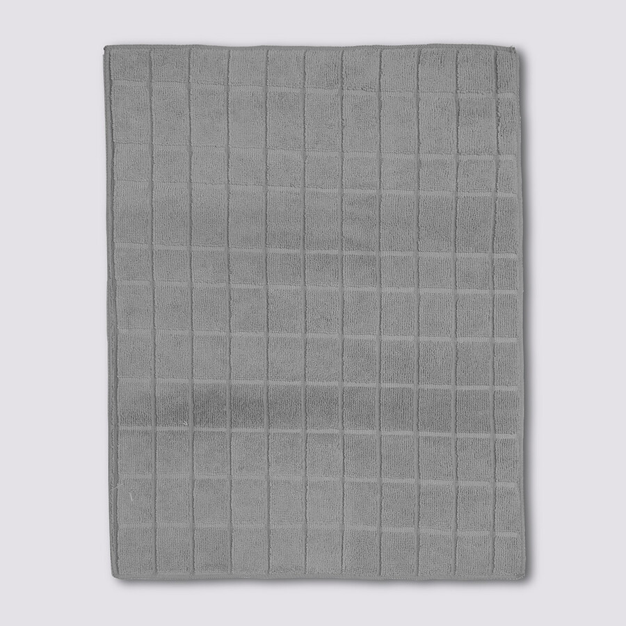 Tapis de vaisselle microfibre 38x50cm, gris 