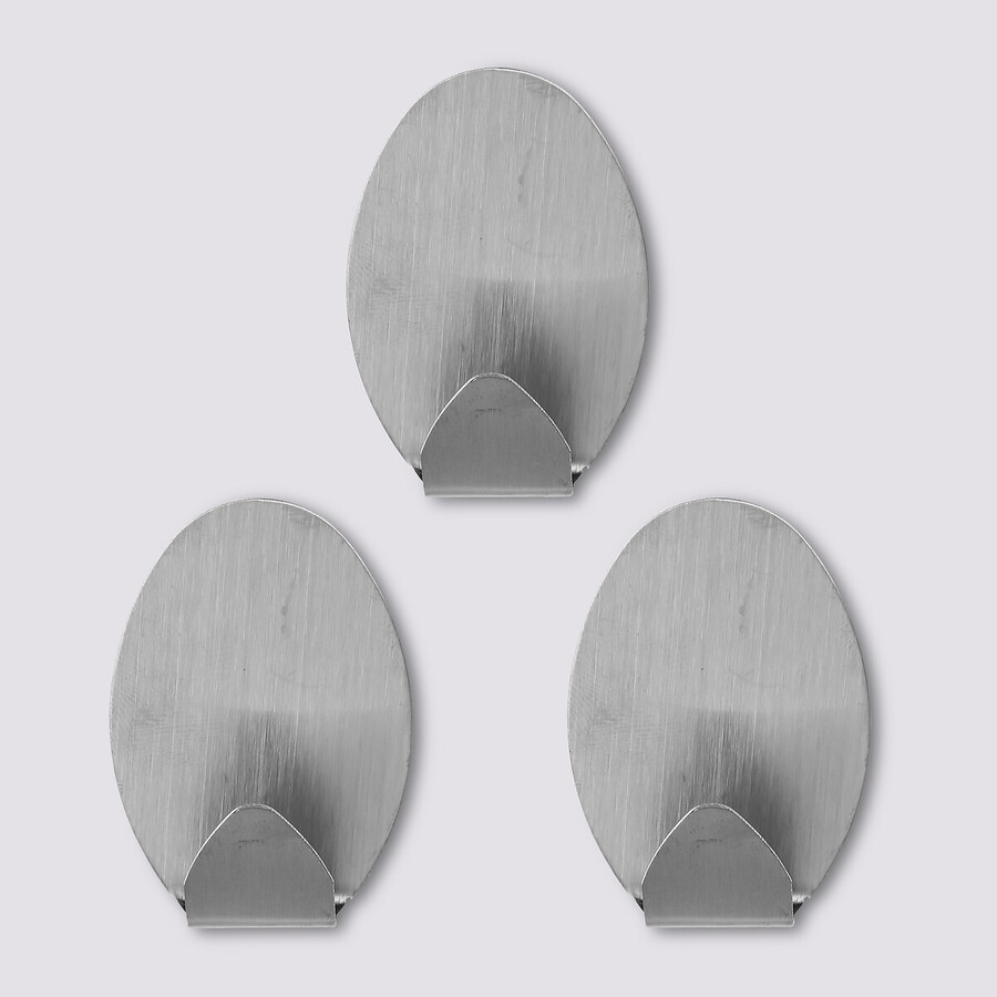 3 crochets adhésifs 