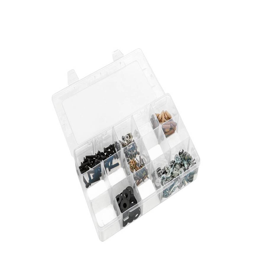 Boîte en plastique compartimentée, grand format Tide'n small