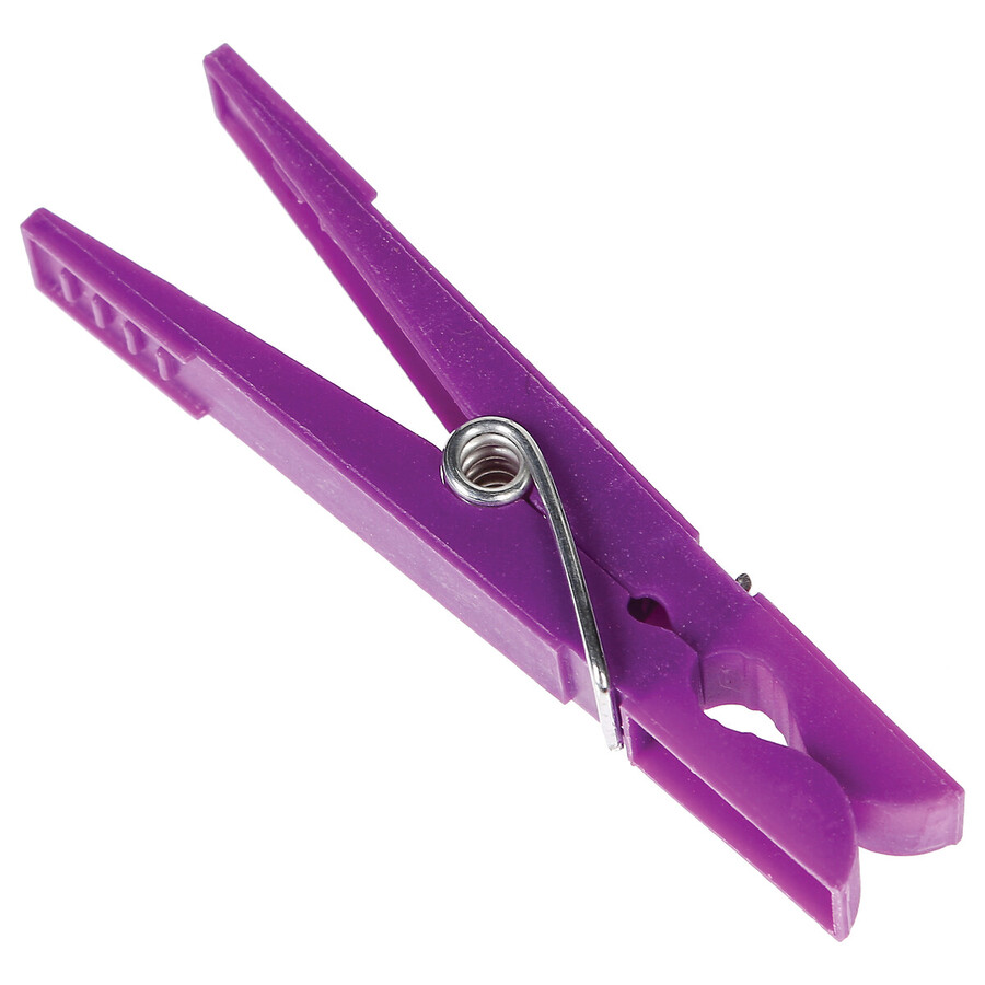 Lot de 24 pinces à linge, 3 couleurs 