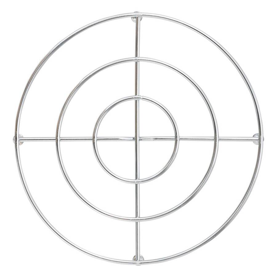 Dessous de plat rond 20cm, acier 