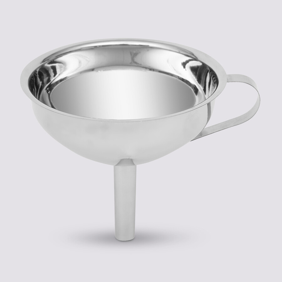 Entonnoir 13cm en inox avec filtre 