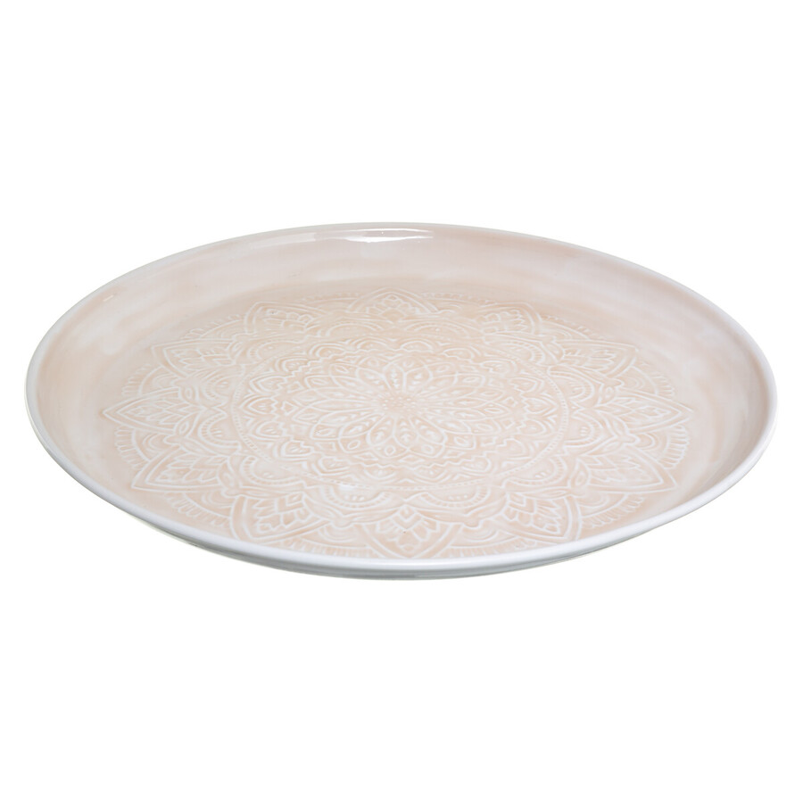 Plateau rond métal 41 cm 