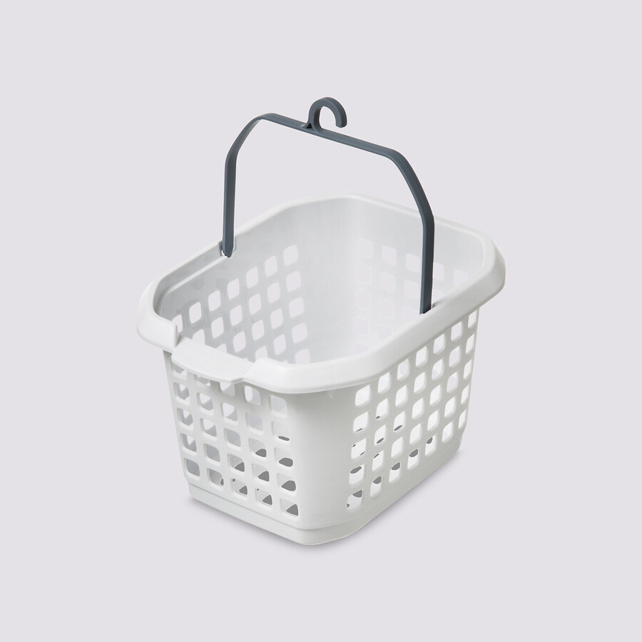 Panier pour pinces à linge, blanc Hugger