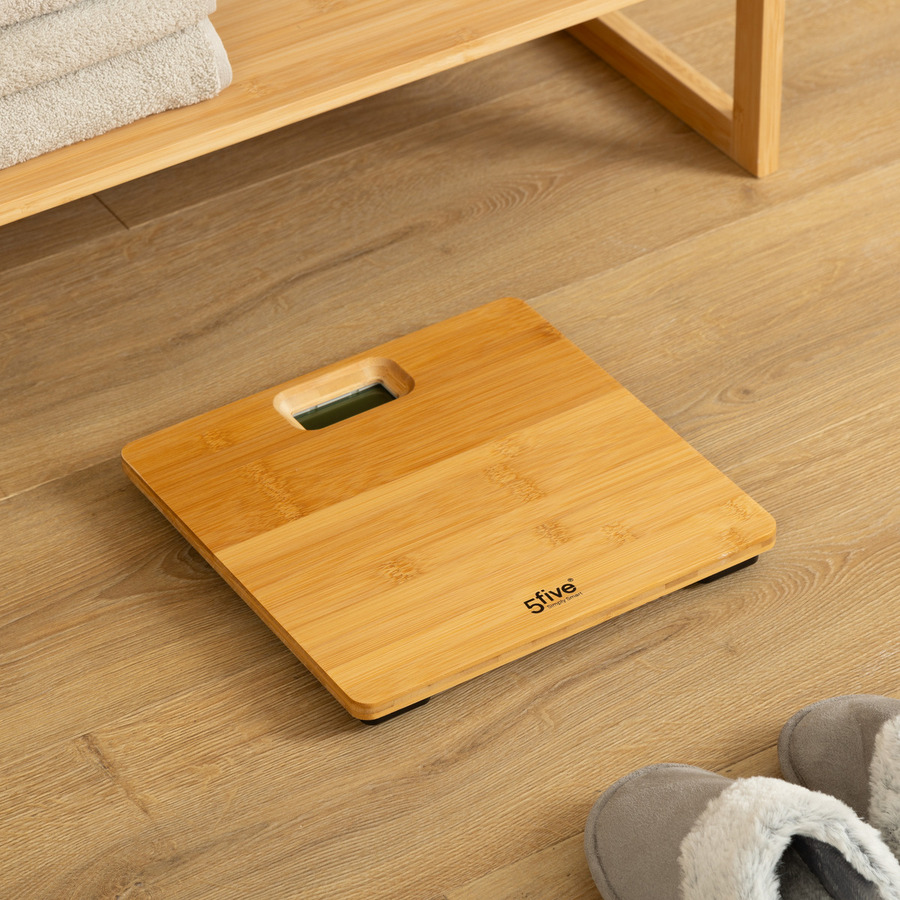 Balance pèse-personne Bambou