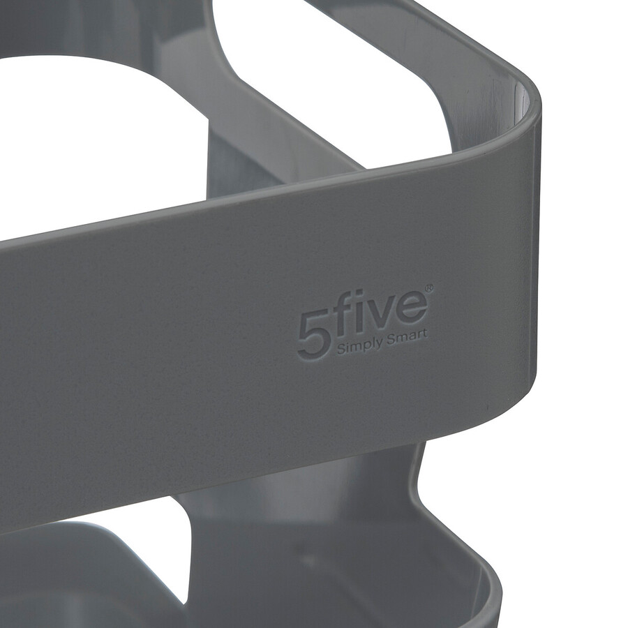 Panier plastique, gris Bath'n store