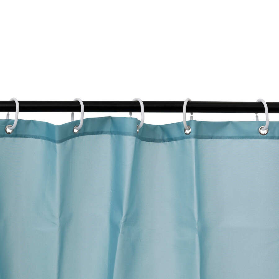 Rideau de douche 180x200cm, bleu artic Colorama
