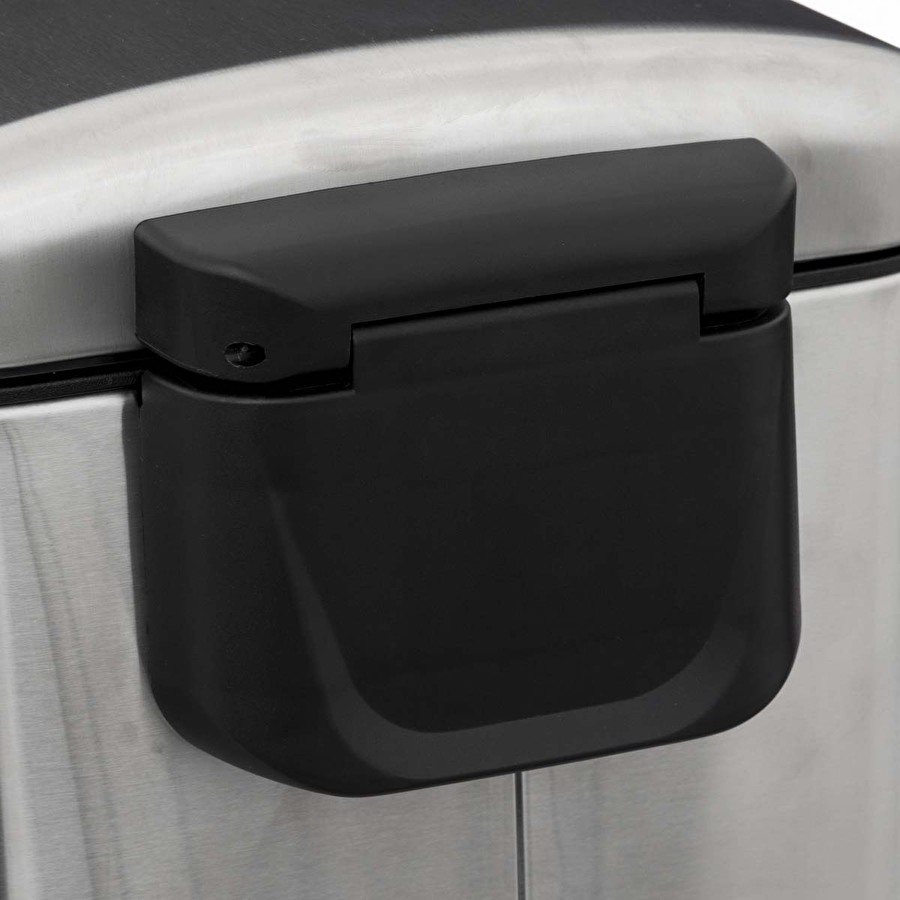 Poubelle slim à pédale métal 30l ariane Ariane