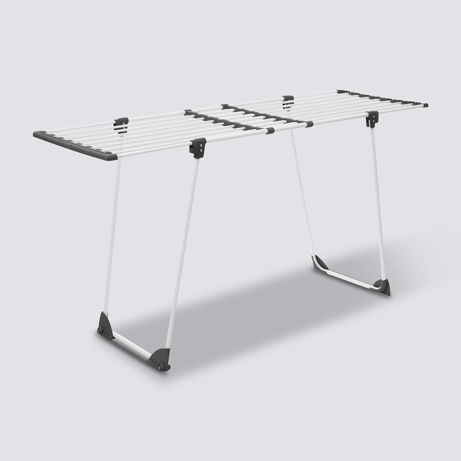 Étendoir à linge pliant tubes extensibles 17m Sinaï