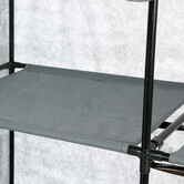 Armoire 2 penderies, gris