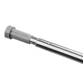 Barre de douche extensible  70x120cm, inox 