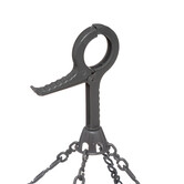 Séchoir à accrocher oval, 24 pinces 