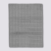 Tapis de vaisselle microfibre 38x50cm, gris 