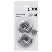 Lot de 2 grilles d'évier