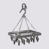 Séchoir à accrocher rectangle, 26 pinces 